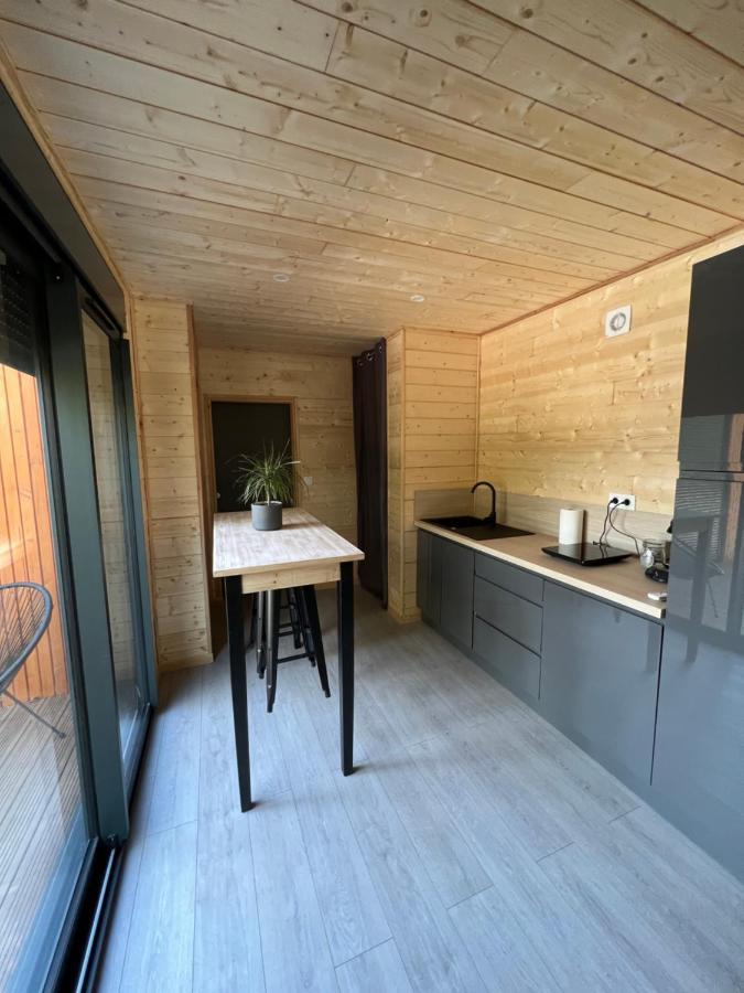 Chalet contemporain dans son écrin de verdure Montauban Extérieur photo