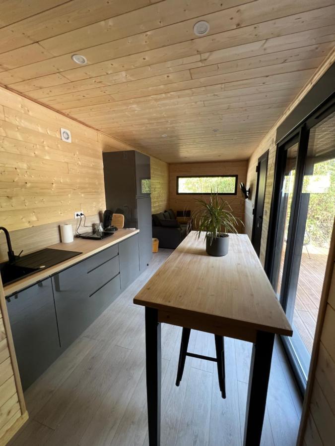 Chalet contemporain dans son écrin de verdure Montauban Extérieur photo